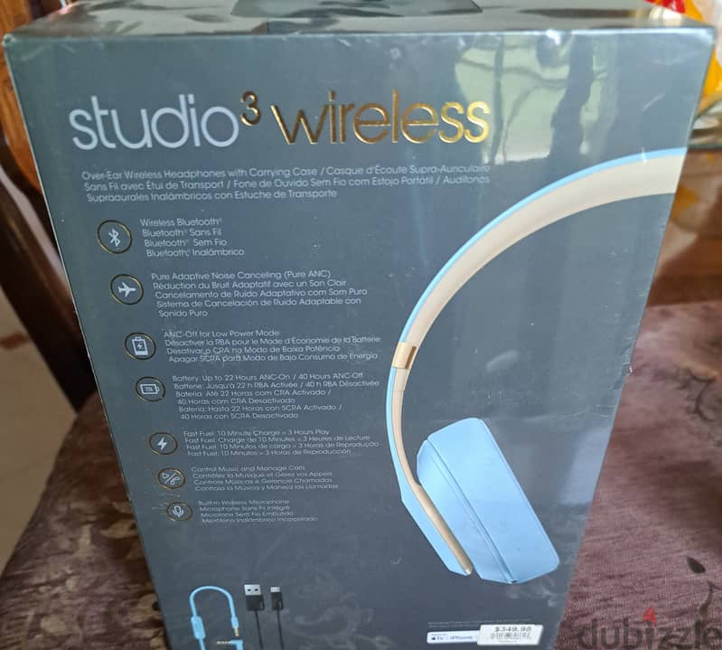 Brand new, Beats Studio 3 Wireless Over-Ear Headphone 2