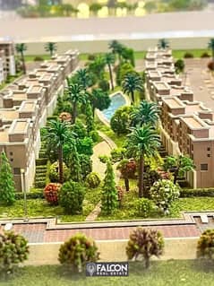 Apartment 133 m with 42% discount for sale in Sarai Mostakbal City Compound, wall in wall with Madinaty on Suez Road