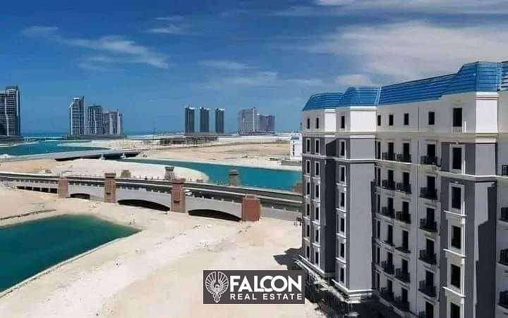 Apartment 117 meters, distinctive view, double view, in the Latin City New Alamian, with installments up to 10 years, fully finished, ultra super delu 13