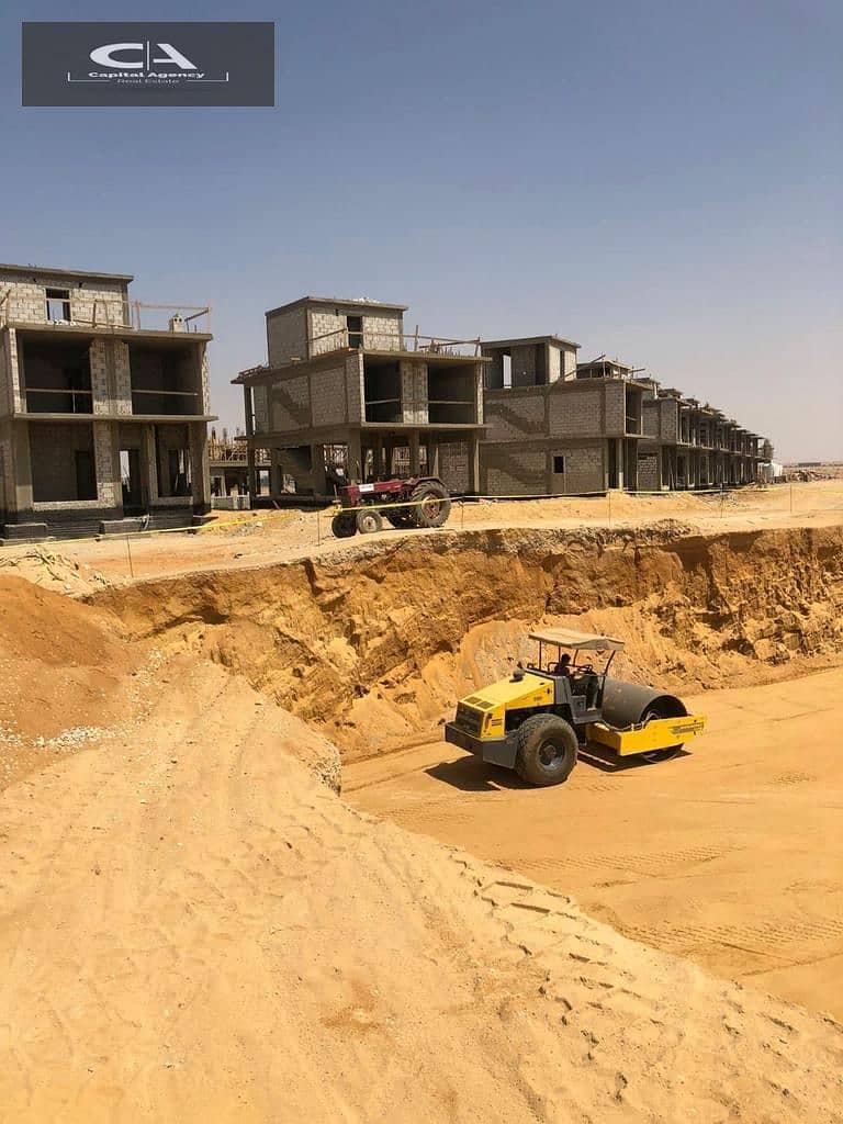 With a 30% discount on cash own a duplex with a garden of 87 m. in Bosco City Compound with a 5% down payment in equal installments in Misr Italia 20