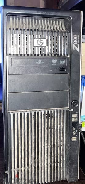 Hp Z800 workstation dual xenon X5670/Gigabyte Gtx 1060 6gb / 24 gb ram 1