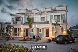 استلم فوري تاون هاوس  3 ادوار بفيو مميز علي مساحات خضراء في ماونتن فيو اكتوبر بارك Mountain View October Park