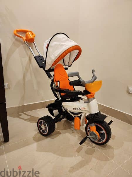 عجلة ثلاثية لطفل سن ١٠ شهور ل ٣ سنين - Tricycle for children 10m to 3y 7