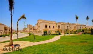 Twin house for sale super deluxe finished Greens Compound Sheikh Zayed