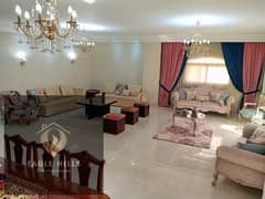 شقه للايجار في االبنفسج فيلات مفروشه فرش فندقي الترا سوبر لوكس اول سكن  apartment for rent in el banafseg villas