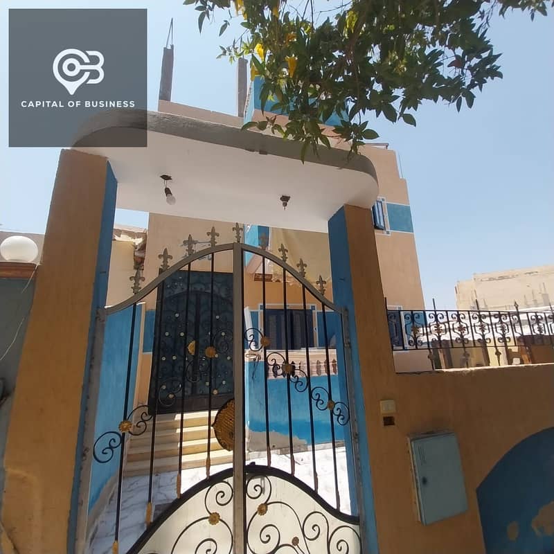 House for sale with ultra super lux finishing in a great location in the tenth of Ramadan 1