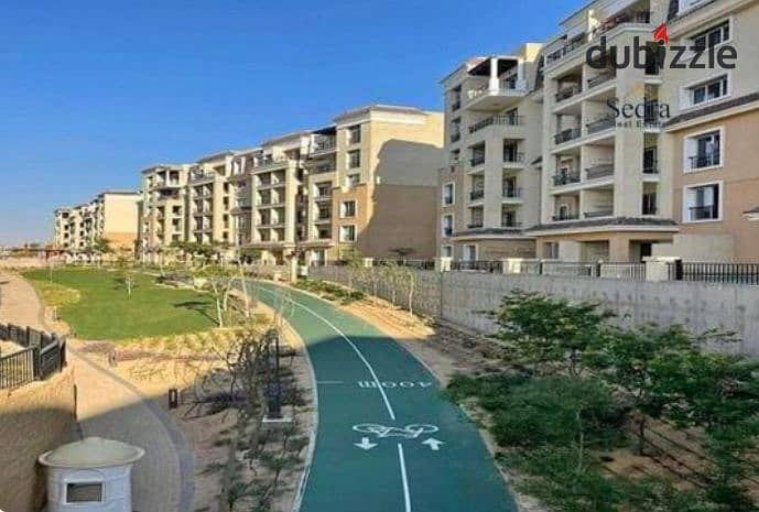 Apartment for sale 132 compound Sarai Mostakbal city 5% Down payment near New Cairo 8