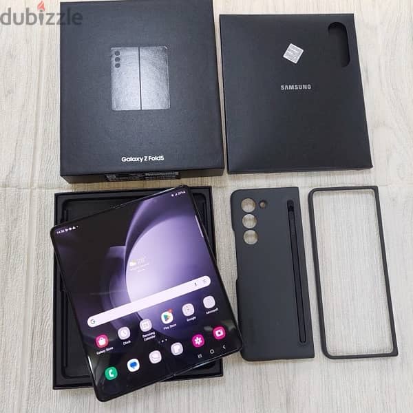 ** Samsung Z Fold 5 Night Black وارد المانيا ** 0