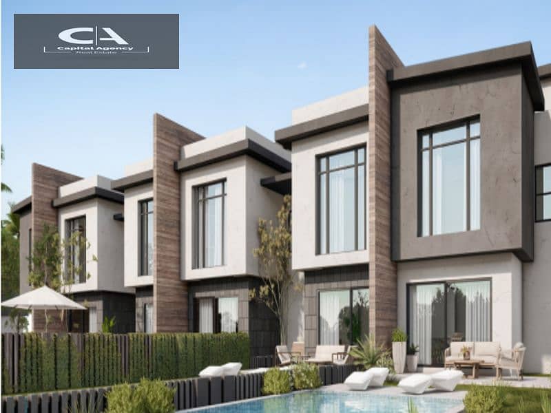 بمقدم 10% فقط شقه للبيع في كمبوند كريك تاون بجوارن سوان ليك حسن علام  | استلام 2025 * Creek Town * 3