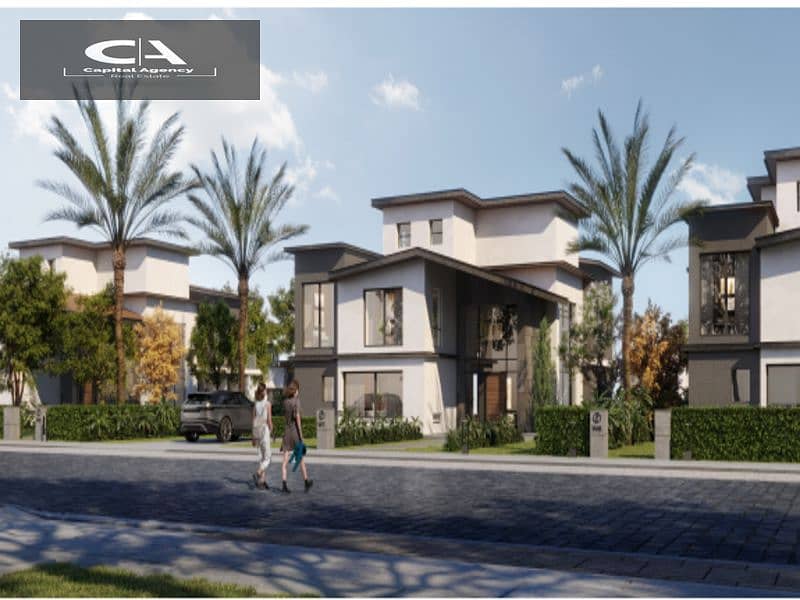 بمقدم 10% فقط شقه للبيع في كمبوند كريك تاون بجوارن سوان ليك حسن علام  | استلام 2025 * Creek Town * 15