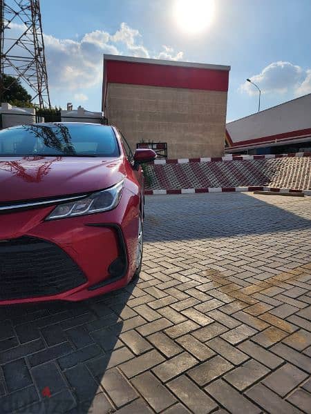 تويوتا كورولا 2022 Toyota corolla للإيجار 2