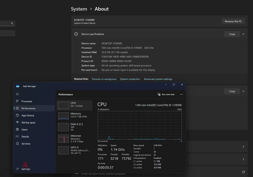 معالجات للبيع core i9 13900k وcore i9 12900kf 2