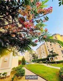 For sale, an apartment of 130 meters directly on the landscape and Crystal Lagoon in Aliva Mountain View, New Cairo, Aliva, in installments for 8 year