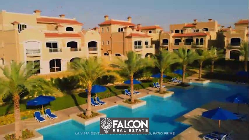 Ready to move  Corner townhouse villa with a Prime view on central park in Al Shorouk La Vista Patio Prime 5