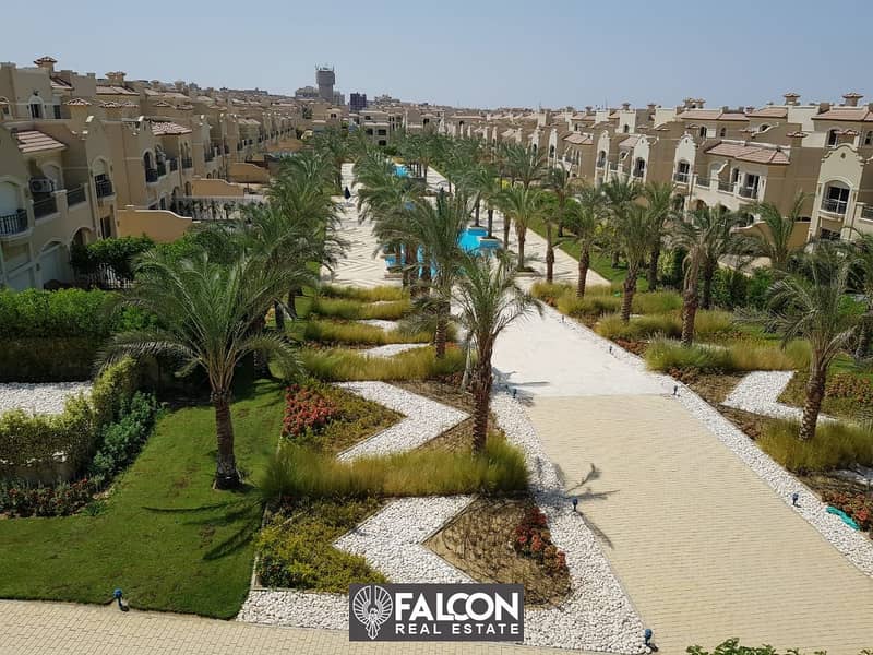 Ready to move  Corner townhouse villa with a Prime view on central park in Al Shorouk La Vista Patio Prime 7