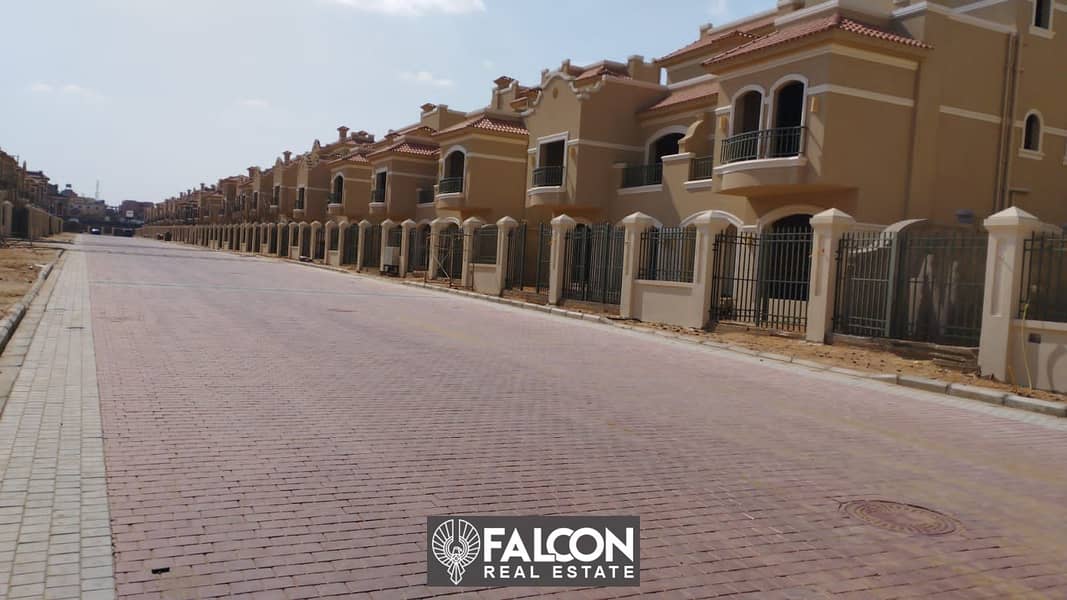 Ready to move  Corner townhouse villa with a Prime view on central park in Al Shorouk La Vista Patio Prime 10