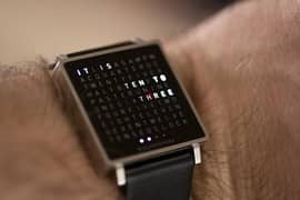 QLOCKTWO unisex watch - ساعة كلوك تو