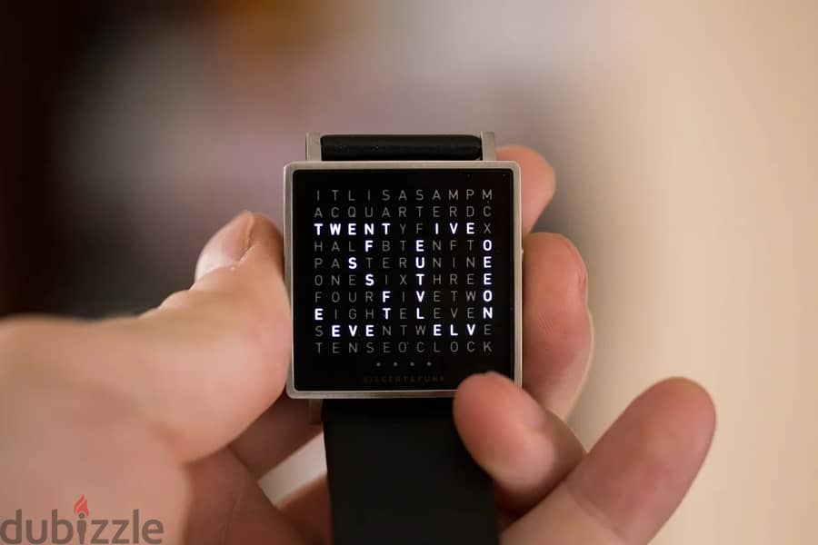 QLOCKTWO unisex watch - ساعة كلوك تو 3