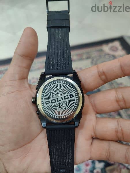 Police black dial watch 3