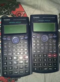 2 calculators Casio fx 82 0