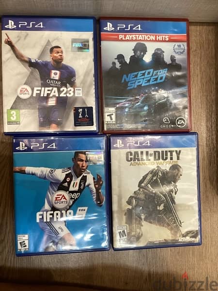 ps4 slim 1 tb + 2 original controllers + 4 games 1