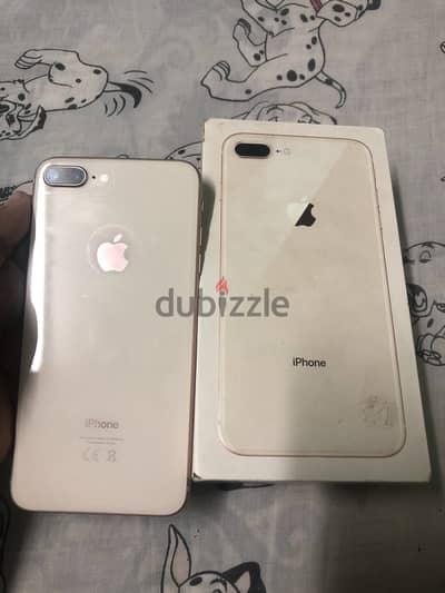 iPhone 8 Plus معاه كل حاجته وحاله ممتازه