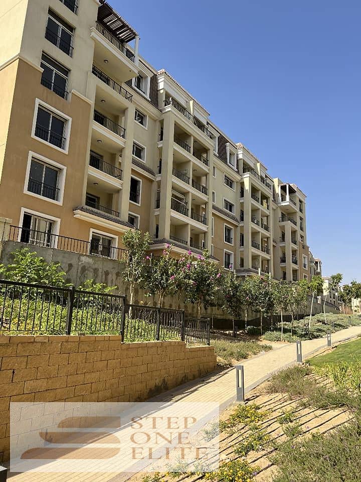 Villa for sale at the price of an apartment in Sarai Compound, directly on the Suez Road 7