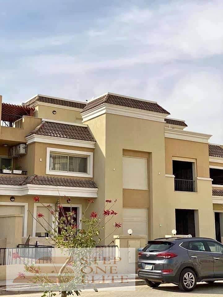 Villa for sale at the price of an apartment in Sarai Compound, directly on the Suez Road 8