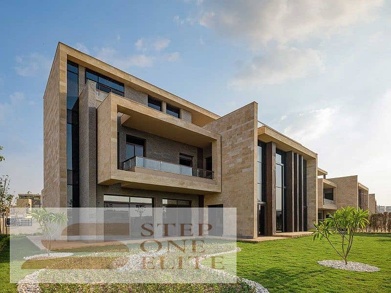 Villa for sale in Taj City compound, distinctive location 1