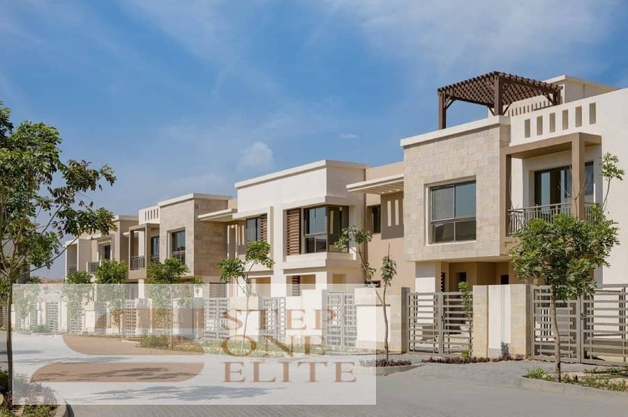 Villa for sale in Taj City compound, distinctive location 3