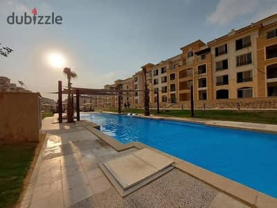 For sale in Sarai Compound, an apartment with a down payment of 758,500 thousand + services and a wonderful view