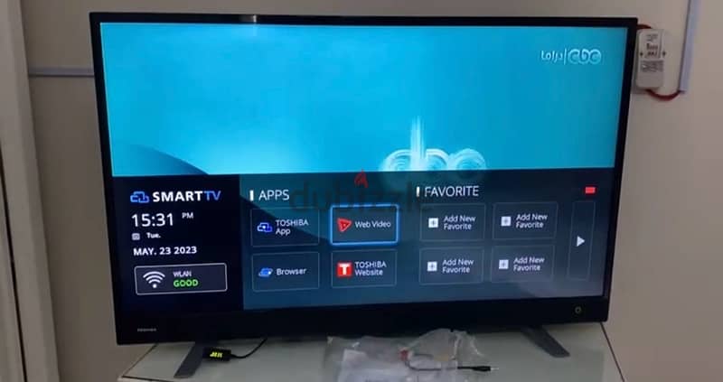 toshiba 43 smart hd استعمال راقي بالضمان يعتبر زيروا بلازقتها 3