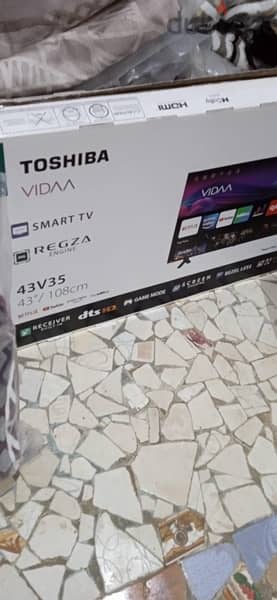 toshiba 43 smart hd استعمال راقي بالضمان يعتبر زيروا بلازقتها 1