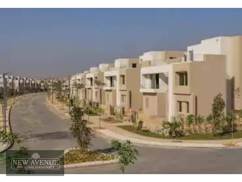 Semi-Finished Town House Middle in the Crown by Palm Hills with roof, Delivered ,4 Bedrooms + Maid's Room 6