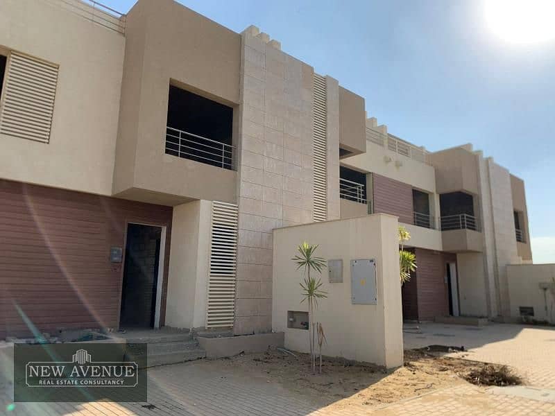 Semi-Finished Town House Middle in the Crown by Palm Hills with roof, Delivered ,4 Bedrooms + Maid's Room 7