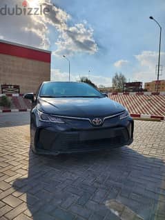 Toyota corolla for rent  سياره تويوتا كورولا للإيجار 0