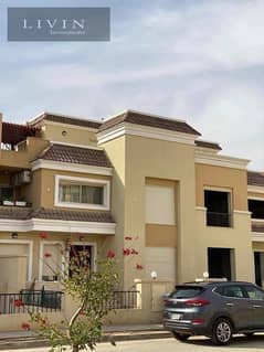 Villa for sale, area 239 m, in Butterfly Compound in Mostakbal City, directly on the Suez Road, wall by wall with Madinaty - Butterfly