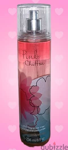 body mist pink chiffon