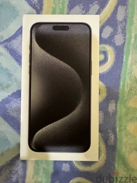 iPhone 15 Pro Max 256 G - Black Titanium 1