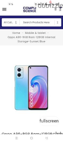 oppo A96 استعمال شهر جديد مفيهوش خدش بكل حاجته 4