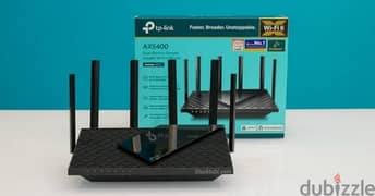 tp-link Dual-Band 6-Stream-Gigabit WiFi 6 Router 0