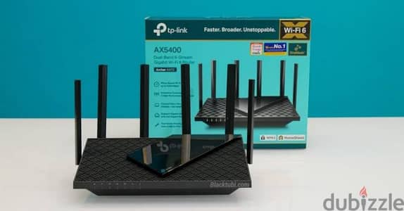 tp-link Dual-Band 6-Stream-Gigabit WiFi 6 Router