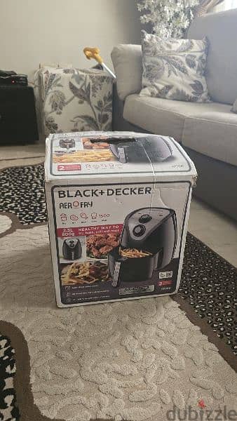 Black Decker Air Fryer 1