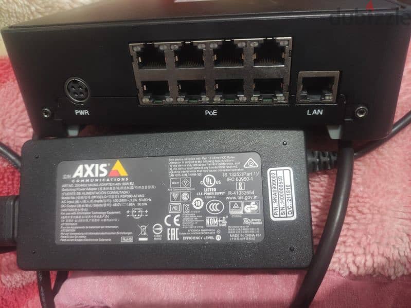 NVR Axis 8 Camera 4K UHD 2T HDD 3