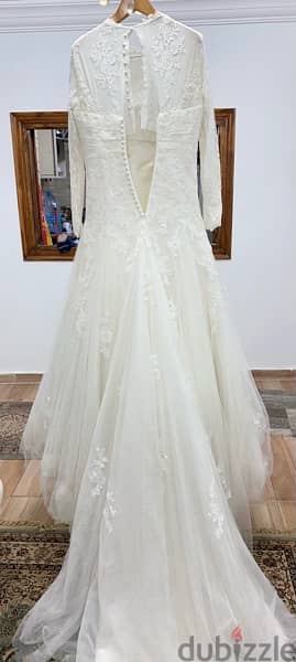 pronovios white one original with belt 3