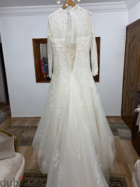 pronovios white one original with belt 4