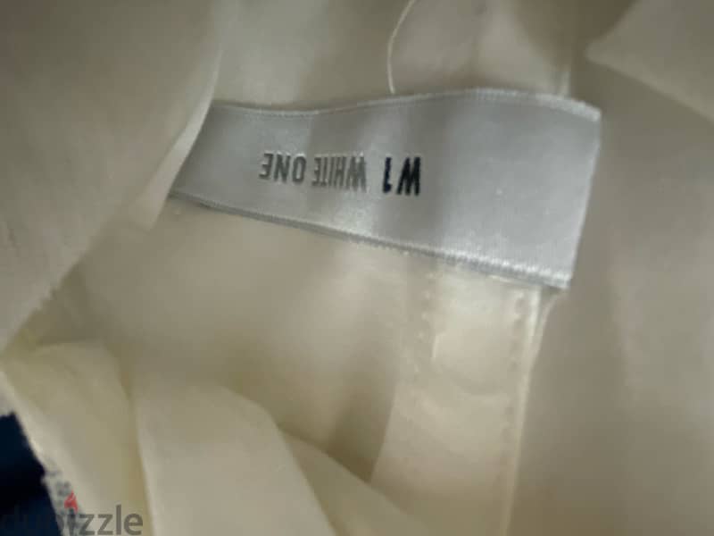 pronovios white one original with belt 5