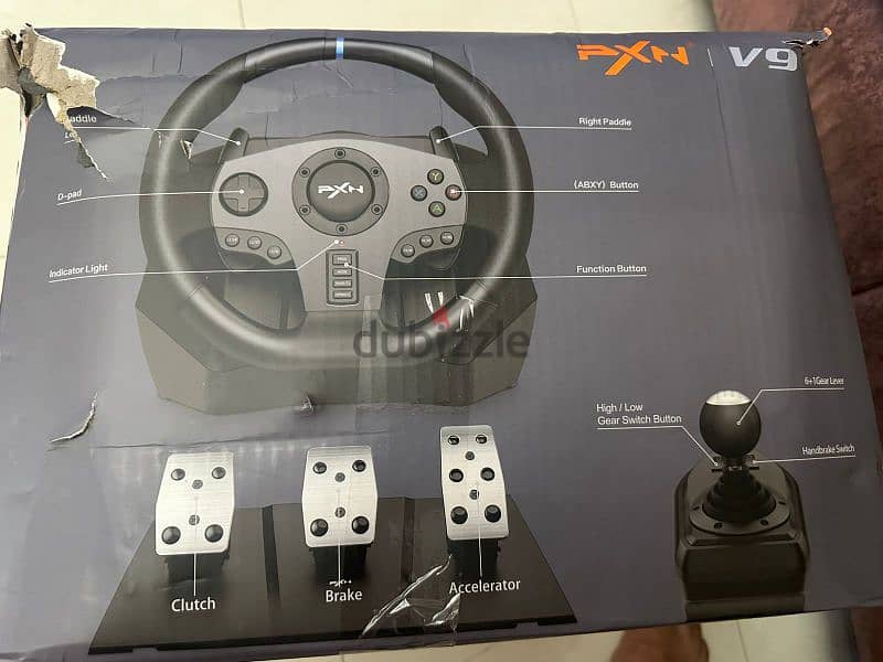 pxn v9 racing steering wheel 6