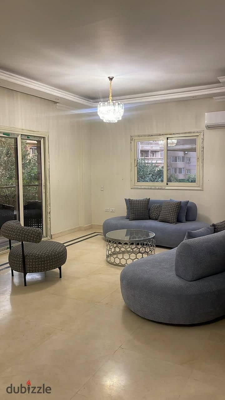 For Rent Furnisheed Apartment 230 M2 in El Banafseg Villas 9