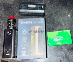 target 200 mod only with 2 imeren (green) batteries